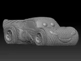 Knitted Lightning McQueen-4