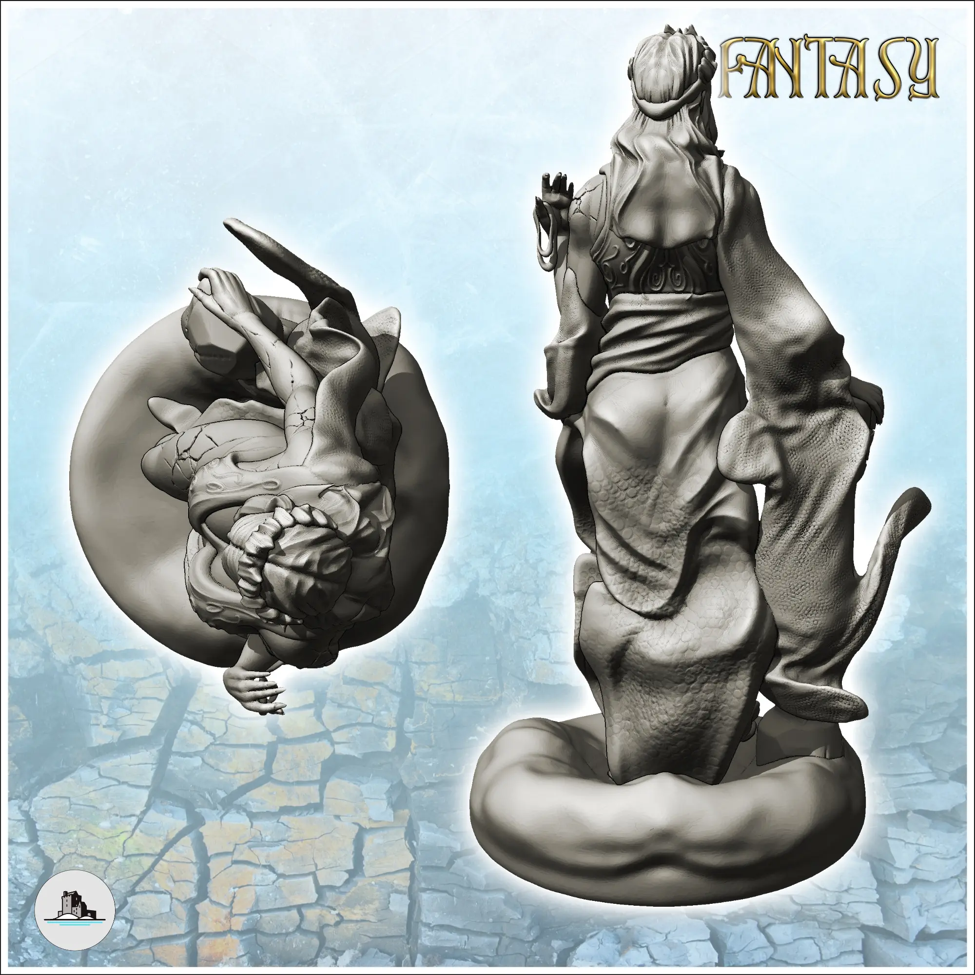 Hera Juno con corona en la cabeza y vestido (9) - miniaturas