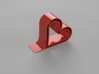 Stopdoor Heart Medium size