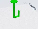 Крючок под стол-0