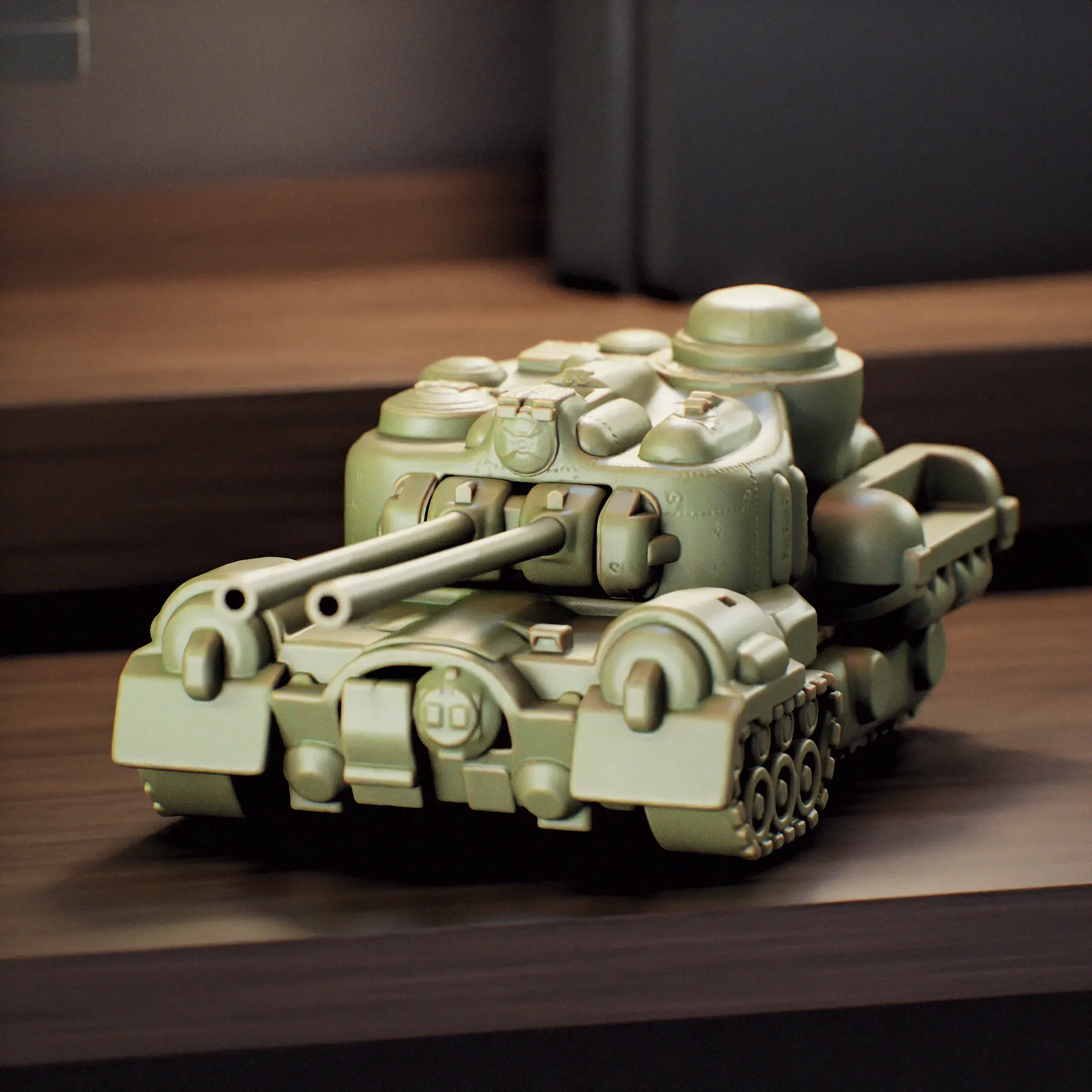 Fallout heavy tank Fan Art - Miniature