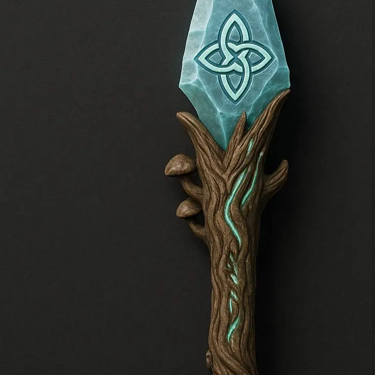 3D Printer Files | 3MF File | Enchanted Root Dagger | Creality Cloud