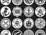 Pirate Icons CNC SVG STL Pack 16 Designs-7