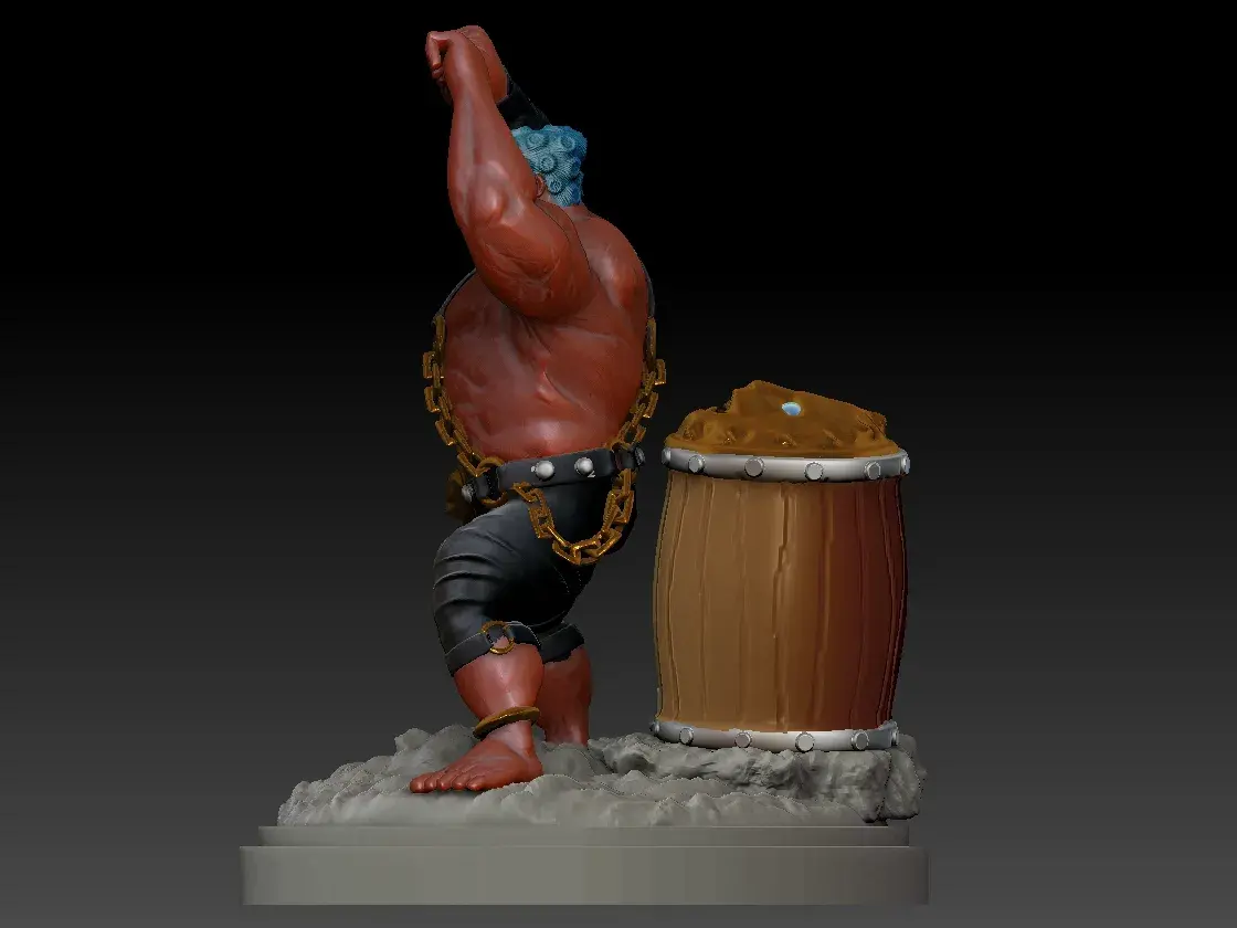 Hakan (Classic) from Street Fighter IV