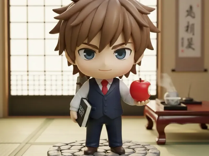 Light Yagami (Kira) - Death Note - Chibi