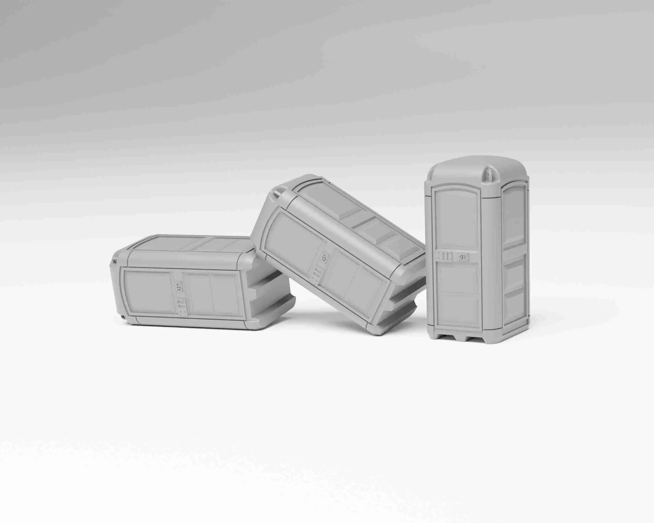 Road Works Pack- Asphaltwalzen-Bausatz und Zubehör Spur H0