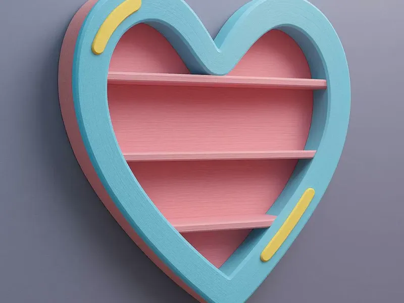 Repisa Corazon