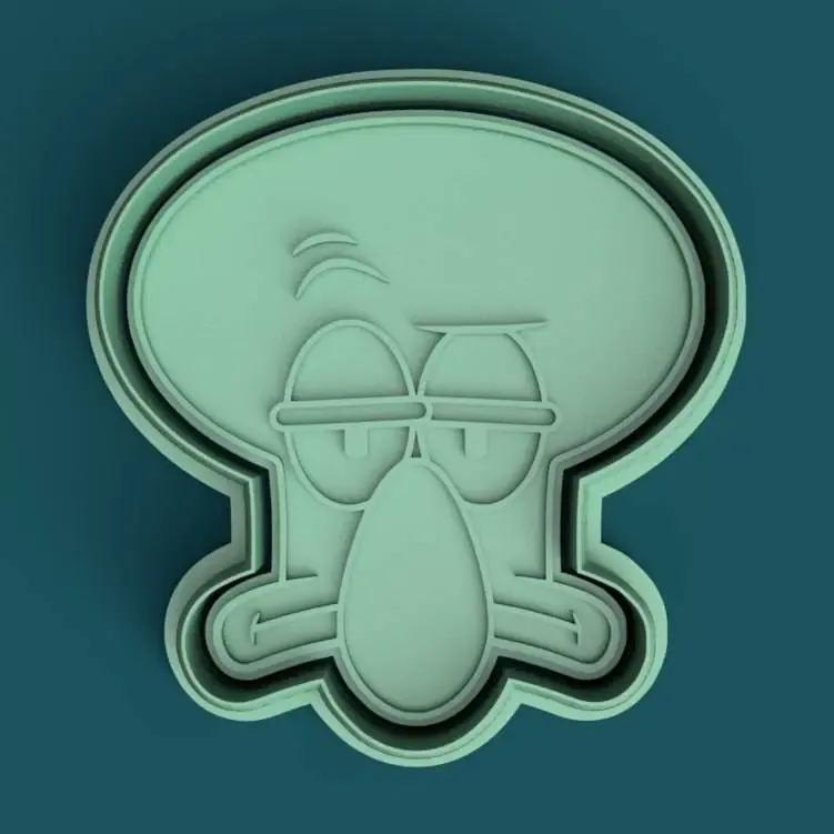 Spongebob Squidward Cookie Cutter - calamardo