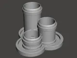 Simple 3 Column Planter - 2 versions-1
