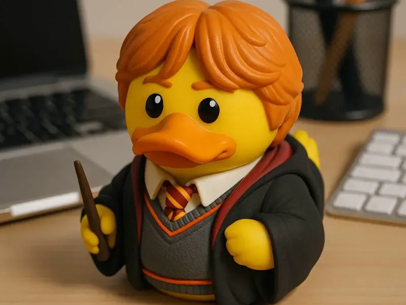 Rubber Duck - Ron Weasley - Harry Potter - 3D print