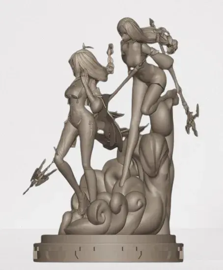 Genshin Impact Shenhe V7 STL Collection