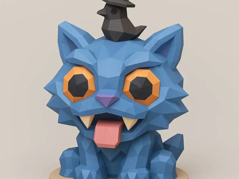 Kpop Demon Hunters - Derpy Low Poly