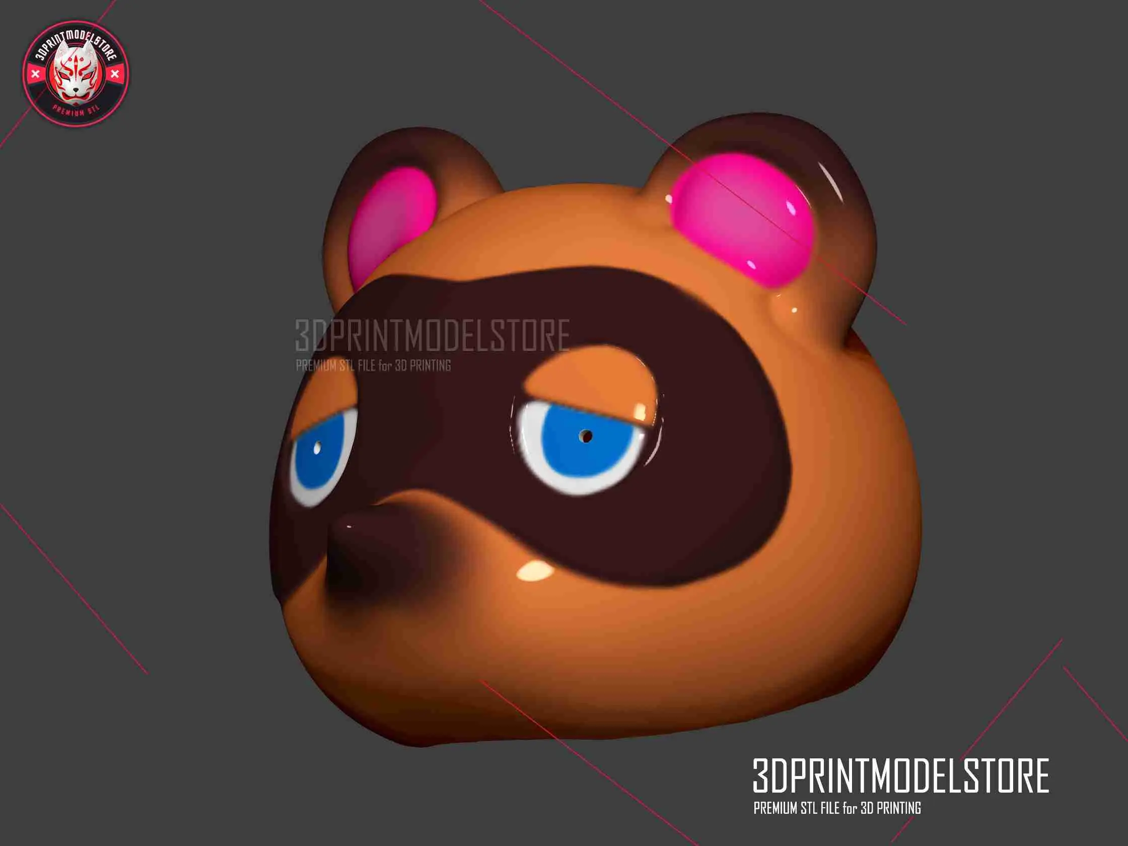 Maschera Tom Nook - Animal Crossing New Horizons Cosplay