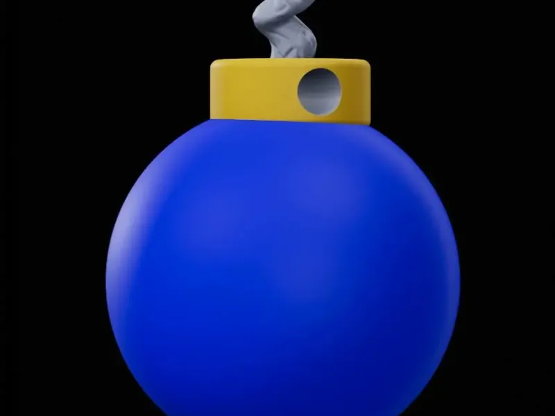 Zelda Bomb Ornament | 3D Printable Christmas Decor Funforma