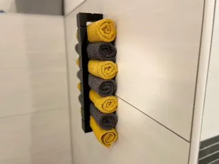 Minimalistic Guest Towel Holder // Minimalistischer Gäste-Handtuch Halter