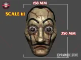 Money Heist Dali Mask - Lacasa de papel Cosplay Halloween-5