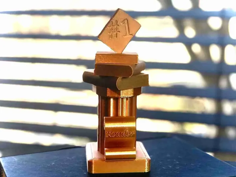 #1 Reader Trophy