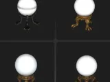 4X crystal-ball / Glaskugel-0