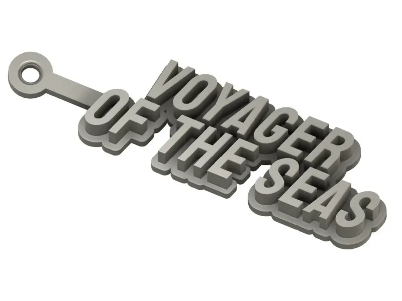 Royal Caribbean Voyager of the Seas Keychain / Keyring