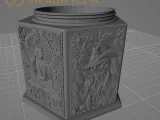 Bas Relief Stash Jar – Cannabis Culture - MellowVerse-5