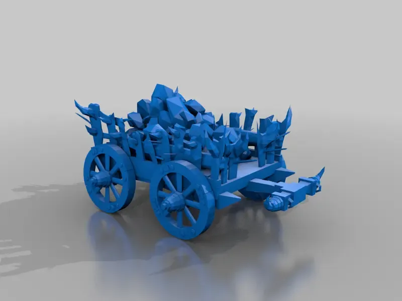 chariots remplis de butin - aos - wtw - terrain