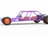 Diecast old school Sand Rail buggy Version 3 Scale 1:25-1