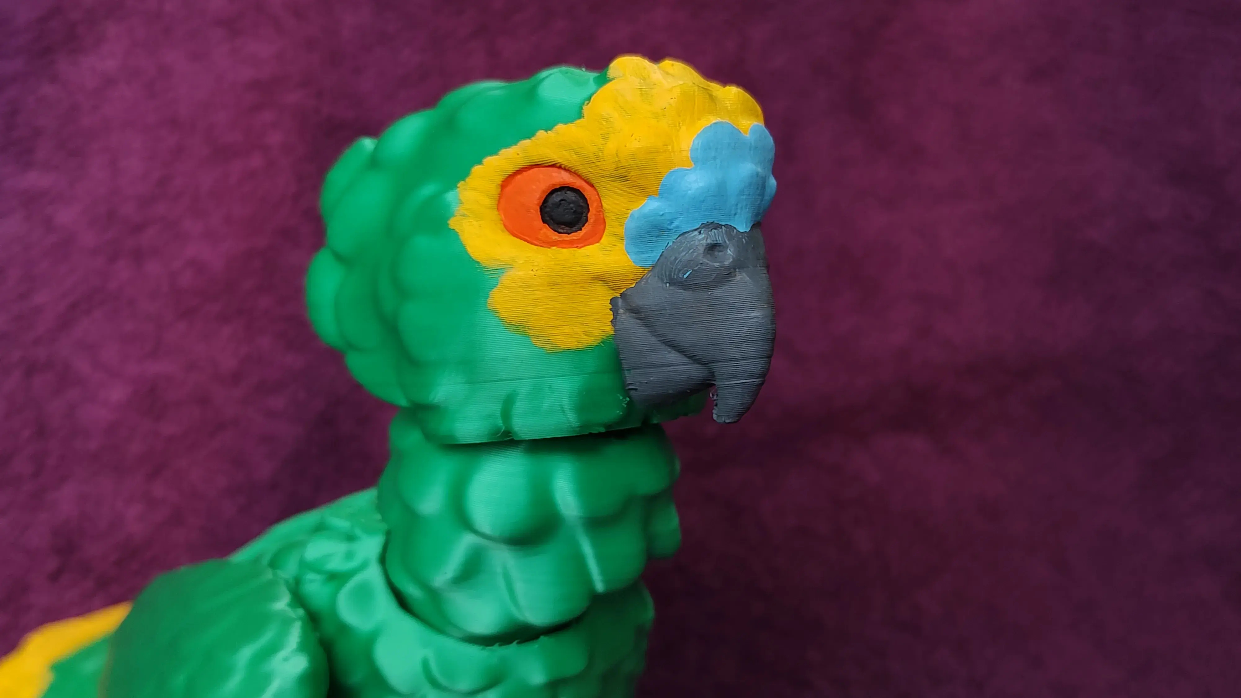Amazon Parrot Articulated Figure