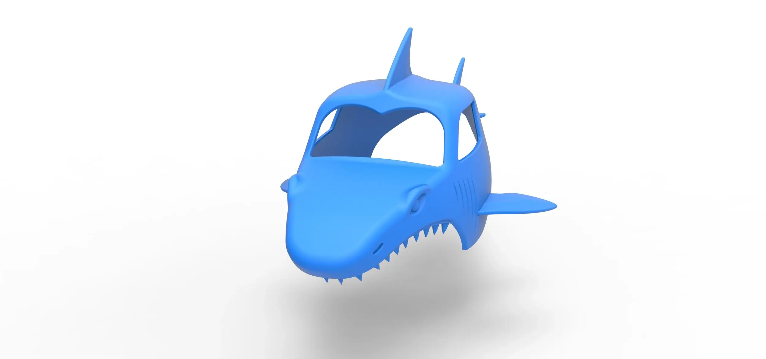 Shark shell for monster truck Scale 1:25