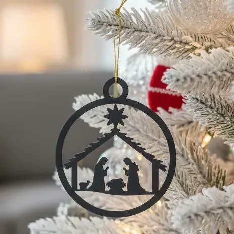 Adorno Navideño "Sagrado Nacimiento"