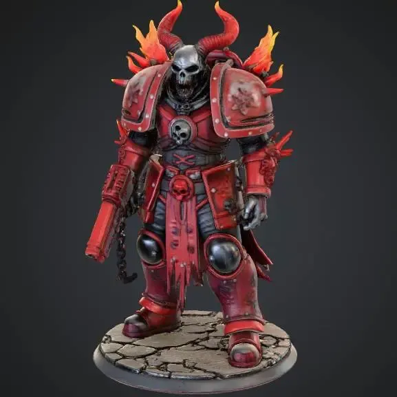 FREE Demonic grimdark trooper