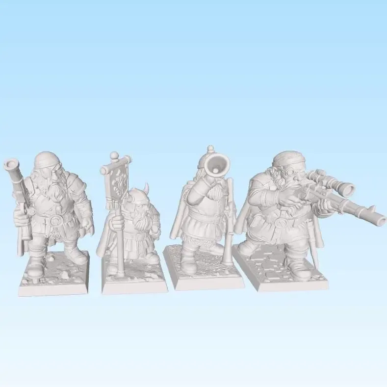 bundle of dwarf leader team tabletop