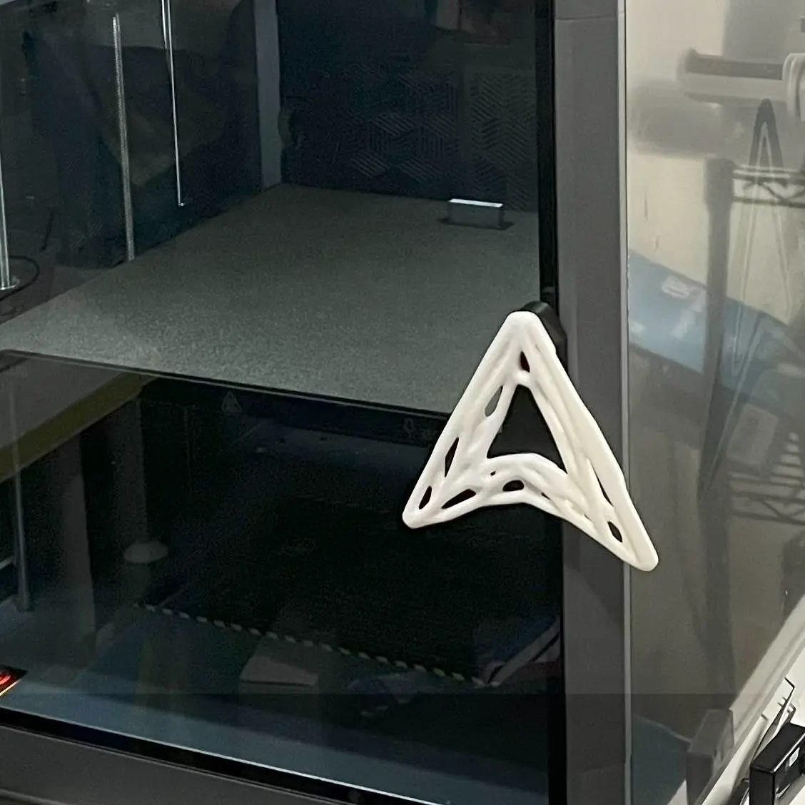 Voronoi style K2 Plus Creality Logo Door Handle