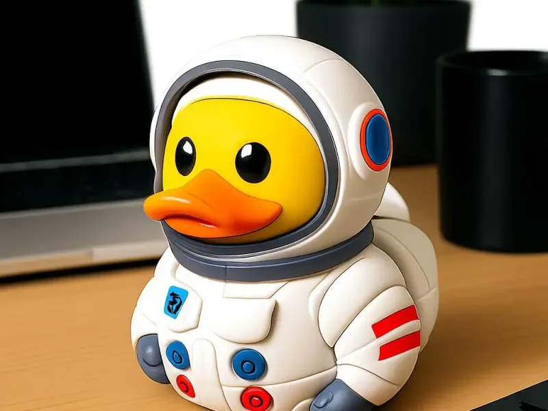 Rubber Duck - Apollo - Astronaut model - 3D print
