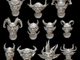 Infernal Faces Bundle – 3D Printable Demon Heads-0