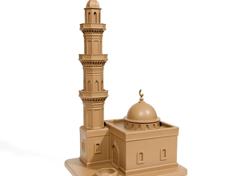 Mosque and minaret