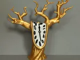 Salvador Dali inspired surreal Clock Tree-0