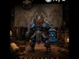 Trzcianka – Runic Dwarf Warrior | Fantasy Miniature STL-1