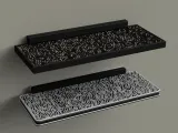 Floating display shelves-0