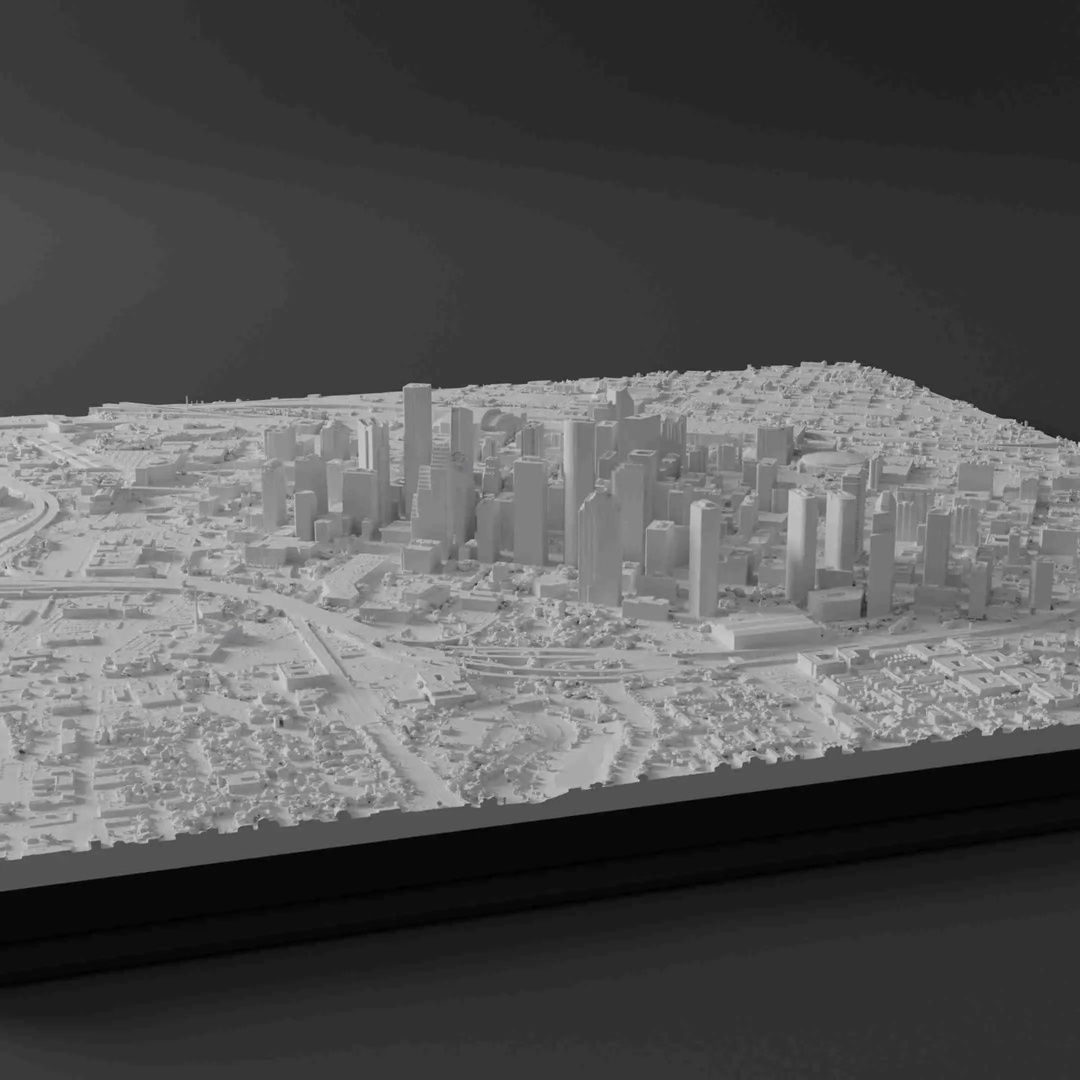 3D MODEL OF HOUSTON, TEXAS, USA