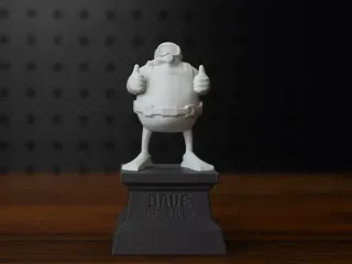 DAVE statue