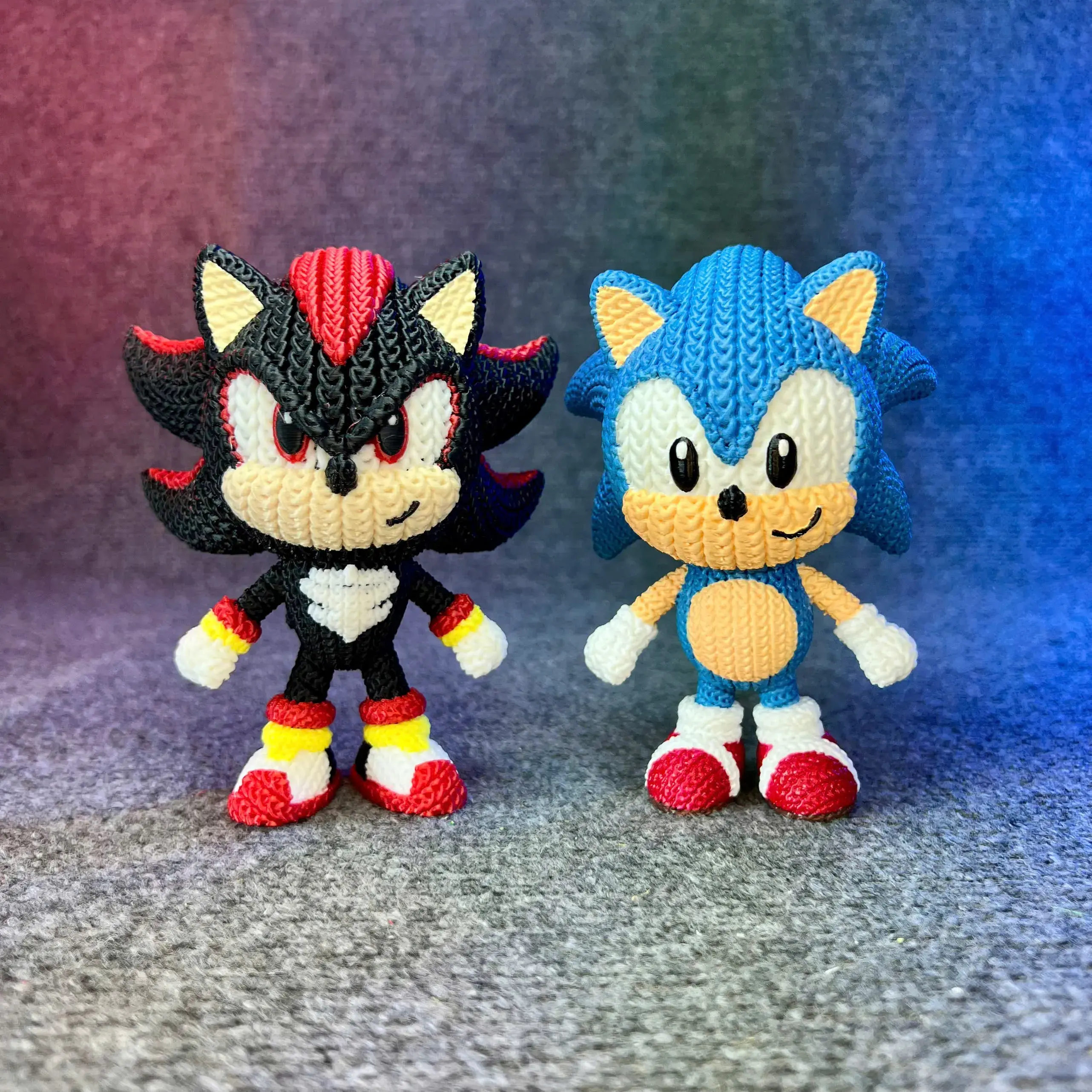 Shadow the Hedgehog Knitted - Crochet - Sonic