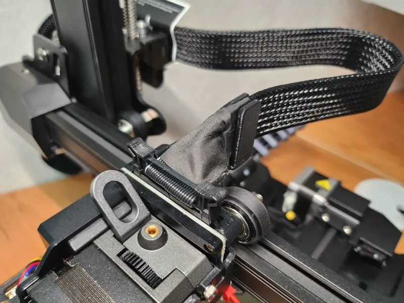 Ender 3 S1 (pro) Extruder Kabelführung (Remixed Modell)