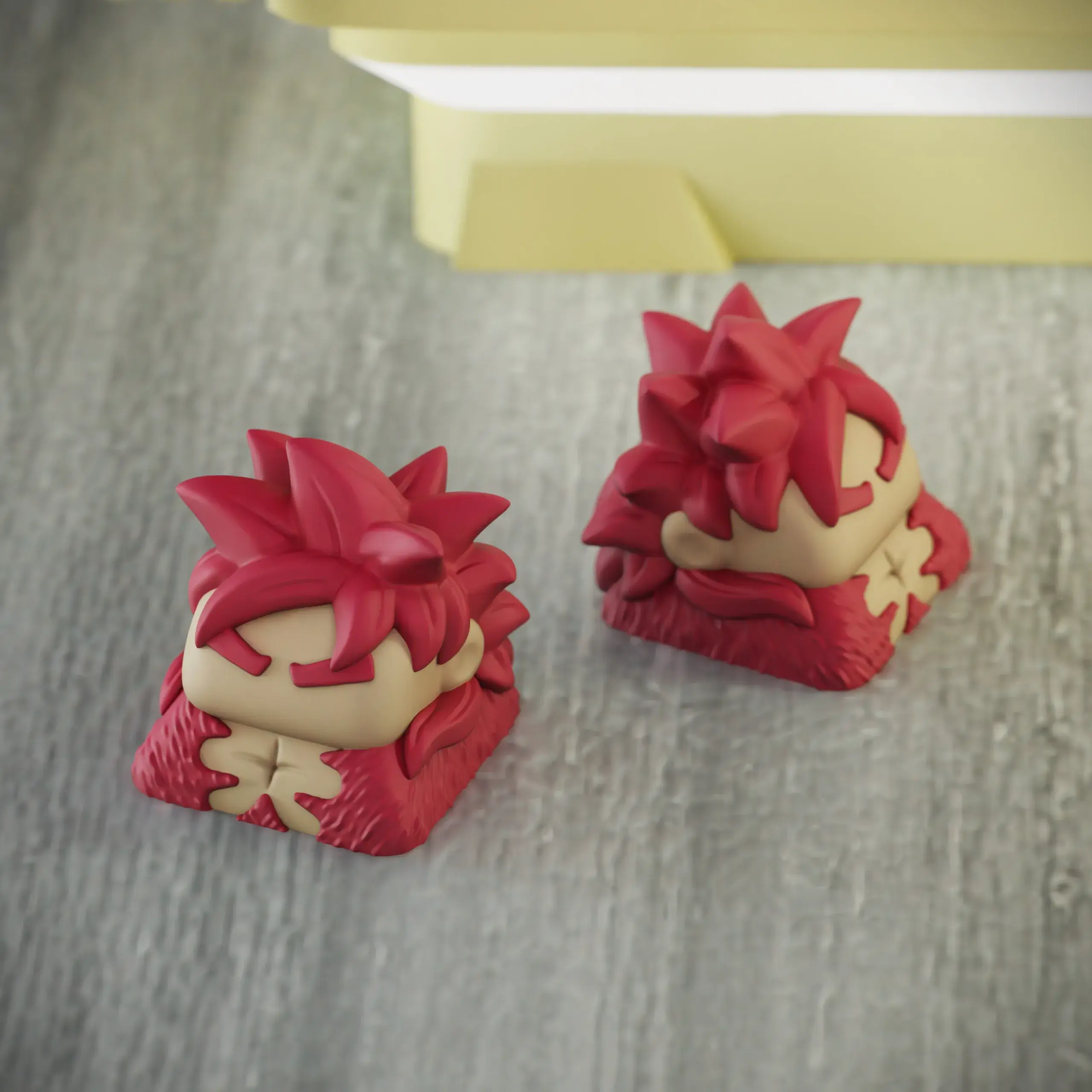 Goku SSJ4 Daima keycap - Mechanical keyboard