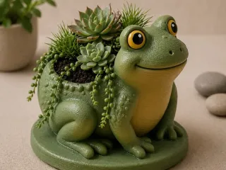 Frog Flowerpot