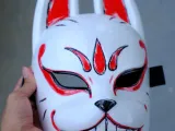 Genba Kazama Fox Mask - The Elusive Samurai Cosplay Props-1