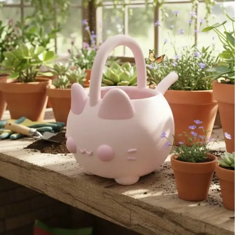 Cat regadera Plantas Cute