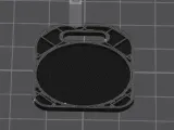 House Keychain with NFC tag pause-3