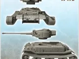 Panzer VI Tiger (P) - Seconde Guerre mondiale, Allemands, Flames of War, Bolt Action-1