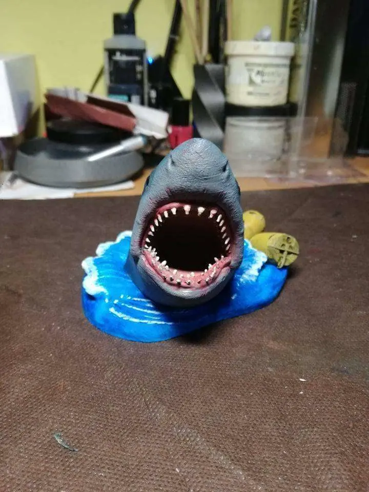 JAWS BRUCE THE SHARK 3D PRINT MODEL