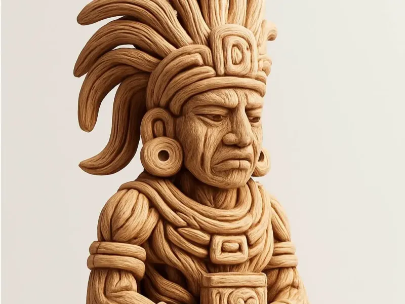 Mayan Shaman- Roots of Life – The Wooden Creatures